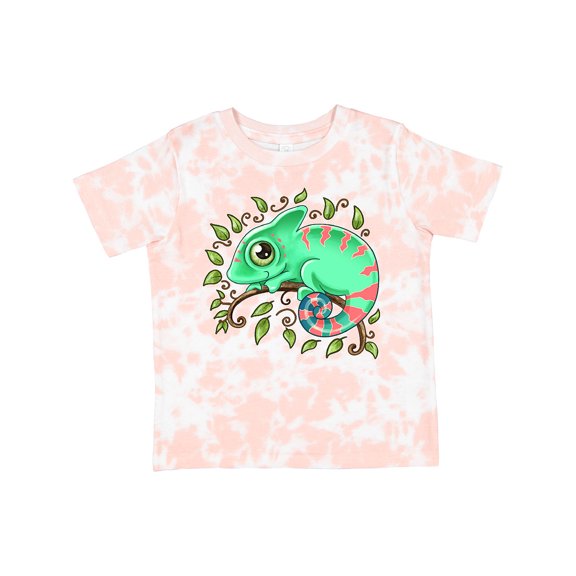 Inktastic Tiny, Cute Chameleon Boys or Girls Toddler T-Shirt
