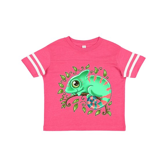 Inktastic Tiny, Cute Chameleon Boys or Girls Toddler T-Shirt