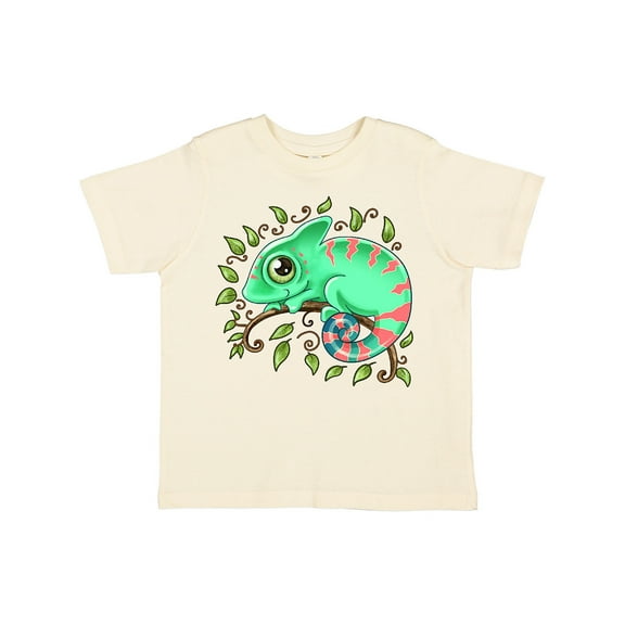 Inktastic Tiny, Cute Chameleon Boys or Girls Toddler T-Shirt