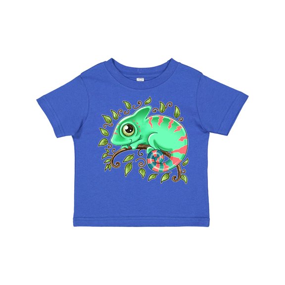 Inktastic Tiny, Cute Chameleon Boys or Girls Toddler T-Shirt