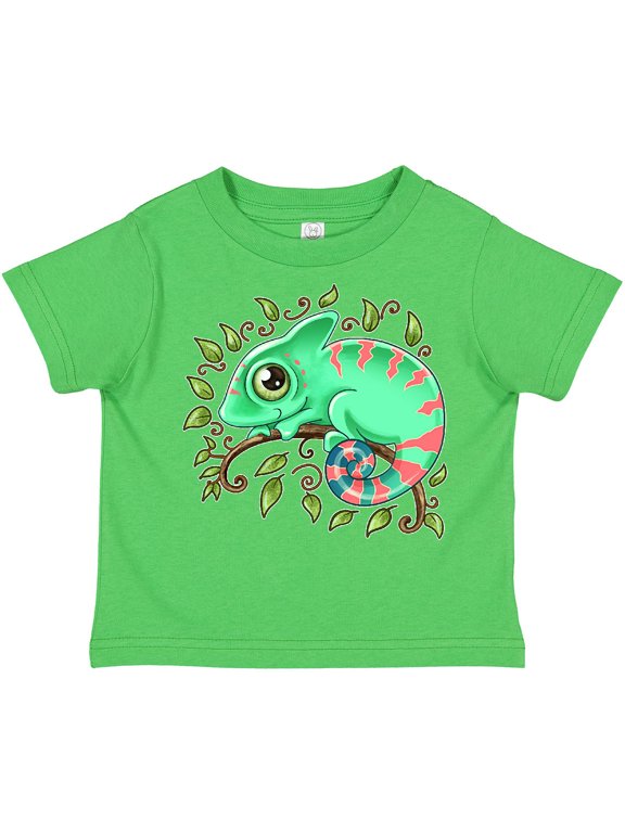 Tiny, Cute Chameleon Boys or Girls Toddler T-Shirt