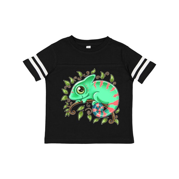 Inktastic Tiny, Cute Chameleon Boys or Girls Toddler T-Shirt