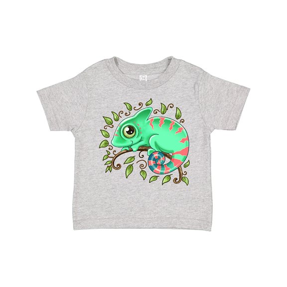 Inktastic Tiny, Cute Chameleon Boys or Girls Toddler T-Shirt