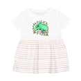 thumbnail image 1 of Inktastic Tiny, Cute Chameleon Girls Baby Dress, 1 of 5
