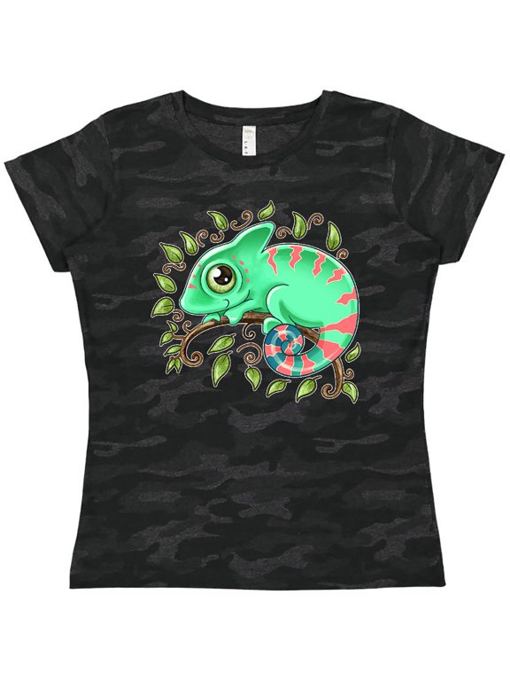 Tiny, Cute Chameleon Women's T-Shirt