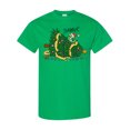 thumbnail image 1 of Inktastic Tiny Dinosaur Destroying Christmas Tree T-Shirt, 1 of 5