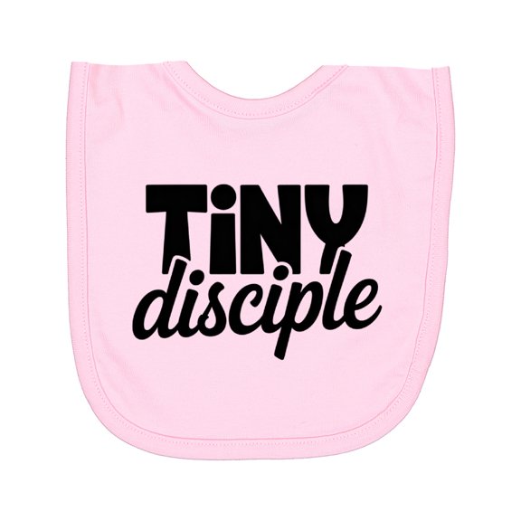 Inktastic Tiny Disciple Religious Newborn Bib