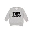 thumbnail image 1 of Inktastic Tiny Disciple Religious Toddler Sweatshirt, 1 of 4