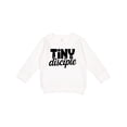 thumbnail image 1 of Inktastic Tiny Disciple Religious Toddler Sweatshirt, 1 of 4