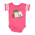 thumbnail image 1 of Inktastic Tiny Library Bookworm Boys or Girls Baby Bodysuit, 1 of 5