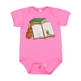 thumbnail image 1 of Inktastic Tiny Library Bookworm Boys or Girls Baby Bodysuit, 1 of 5