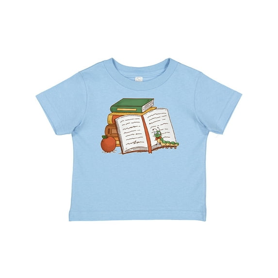 Inktastic Tiny Library Bookworm Boys or Girls Baby T-Shirt