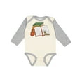 thumbnail image 1 of Inktastic Tiny Library Bookworm Boys or Girls Long Sleeve Baby Bodysuit, 1 of 5