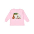 thumbnail image 1 of Inktastic Tiny Library Bookworm Boys or Girls Long Sleeve Toddler T-Shirt, 1 of 5
