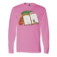 thumbnail image 1 of Inktastic Tiny Library Bookworm Long Sleeve T-Shirt, 1 of 5