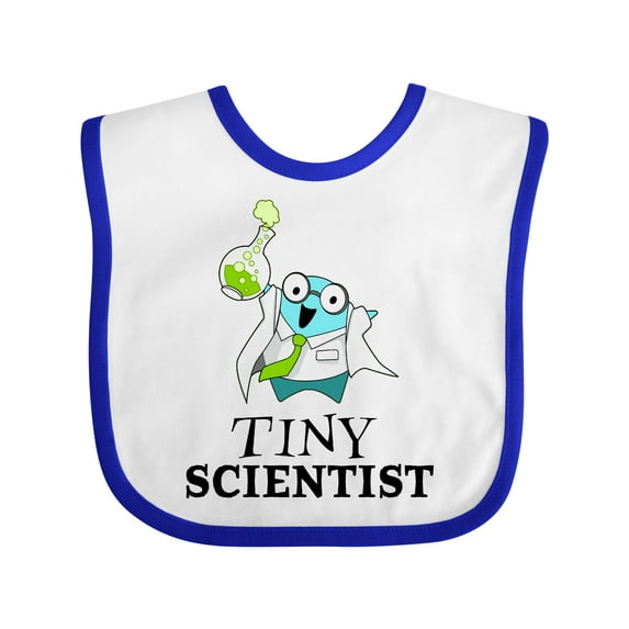 Inktastic Tiny Scientist Cute Chemist Boys or Girls Baby Bib