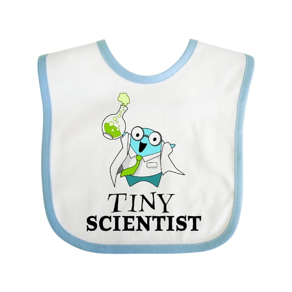 Inktastic Tiny Scientist Cute Chemist Boys or Girls Baby Bib