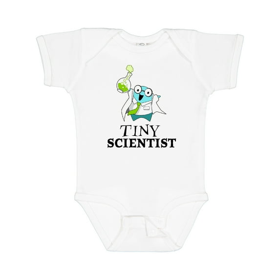 Inktastic Tiny Scientist Cute Chemist Boys or Girls Baby Bodysuit