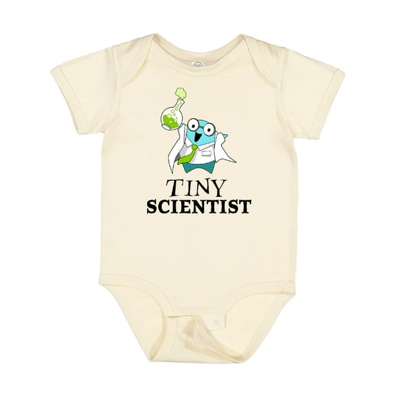 Inktastic Tiny Scientist Cute Chemist Boys or Girls Baby Bodysuit