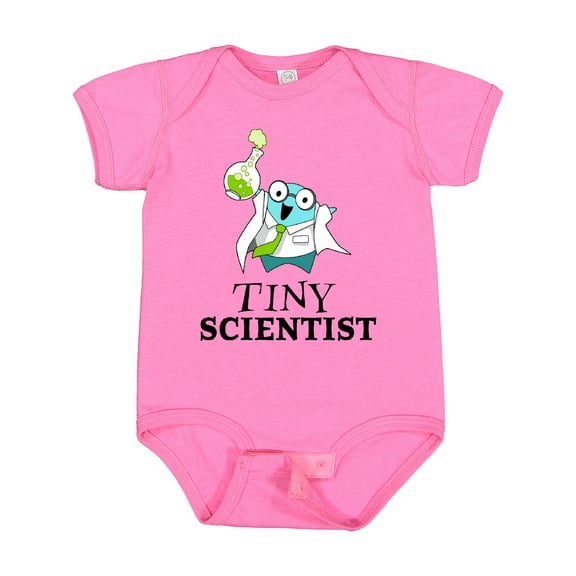 Inktastic Tiny Scientist Cute Chemist Boys or Girls Baby Bodysuit