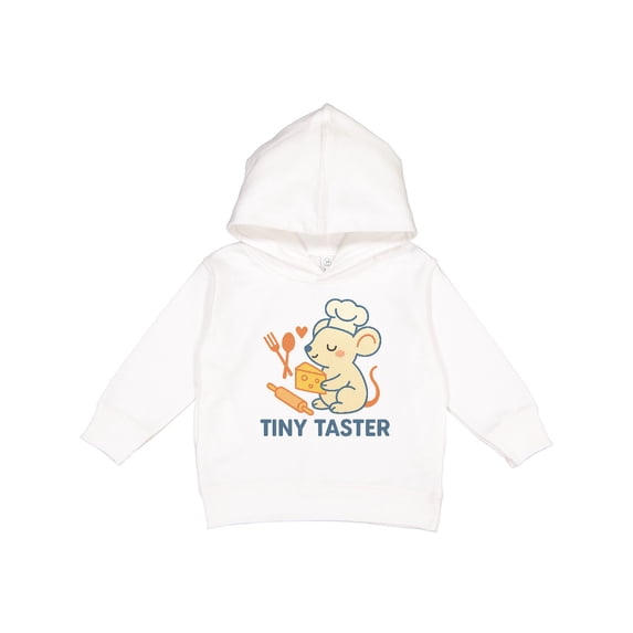Inktastic Tiny Taster Chef Mouse with Cheese Toddler Hoodie