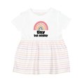 thumbnail image 1 of Inktastic Tiny but Mighty Rainbow Nicu Girls Baby Dress, 1 of 5