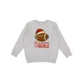 thumbnail image 1 of Inktastic Tis the Season to Tackle Football Christmas Youth Sweatshirt, 1 of 4