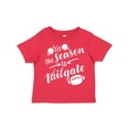 thumbnail image 1 of Inktastic Tis the Season to Tailgate with Helmets and Football Boys or Girls Toddler T-Shirt, 1 of 5