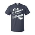 thumbnail image 1 of Inktastic Tis the Season to Tailgate with Helmets and Football T-Shirt, 1 of 5