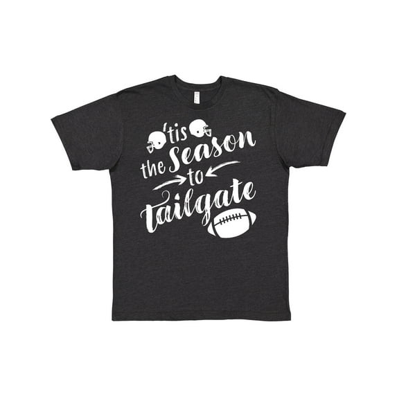 Inktastic Tis the Season to Tailgate with Helmets and Football T-Shirt