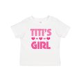 thumbnail image 1 of Inktastic Titi's Girl Granddaughter Hearts Girls Baby T-Shirt, 1 of 5