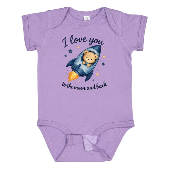 Inktastic To the Moon Baby Boys or Girls Baby Bodysuit
