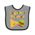 thumbnail image 1 of Inktastic Together Forever Chips and Salsa Boys or Girls Baby Bib, 1 of 4