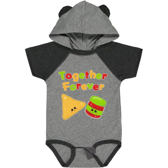 Inktastic Together Forever Chips and Salsa Boys or Girls Baby Bodysuit