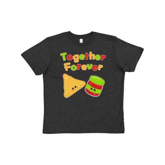 Inktastic Together Forever Chips and Salsa Youth T-Shirt