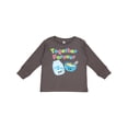 thumbnail image 1 of Inktastic Together Forever- Milk and Cereal Boys or Girls Long Sleeve Toddler T-Shirt, 1 of 5