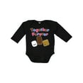 thumbnail image 1 of Inktastic Together Forever S'mores Boys or Girls Long Sleeve Baby Bodysuit, 1 of 5
