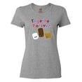 thumbnail image 1 of Inktastic Together Forever- S'mores Women's T-Shirt, 1 of 5