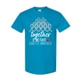 thumbnail image 1 of Inktastic Together, We Fight Diabetes Awareness T-Shirt, 1 of 5