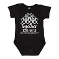 thumbnail image 1 of Inktastic Together, We Fight Lung Cancer Awareness Boys or Girls Baby Bodysuit, 1 of 5