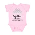 thumbnail image 1 of Inktastic Together, We Fight Lung Cancer Awareness Boys or Girls Baby Bodysuit, 1 of 5