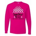 thumbnail image 1 of Inktastic Together, We Fight Lung Cancer Awareness Long Sleeve T-Shirt, 1 of 5