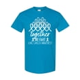 thumbnail image 1 of Inktastic Together, We Fight Lung Cancer Awareness T-Shirt, 1 of 5