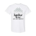 thumbnail image 1 of Inktastic Together, We Fight Lung Cancer Awareness T-Shirt, 1 of 5
