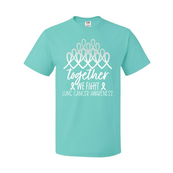 Inktastic Together, We Fight Lung Cancer Awareness T-Shirt