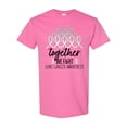 thumbnail image 1 of Inktastic Together, We Fight Lung Cancer Awareness T-Shirt, 1 of 5
