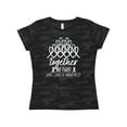 thumbnail image 1 of Inktastic Together, We Fight Lung Cancer Awareness Women's T-Shirt, 1 of 5