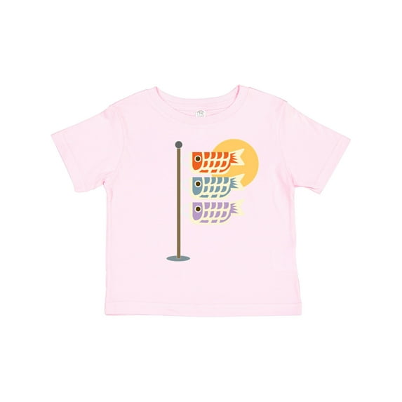 Inktastic Japanese Carp Fish Flags Boys or Girls Toddler T-Shirt