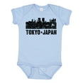 thumbnail image 1 of Inktastic Tokyo Japan City Skyline with Grunge Boys or Girls Baby Bodysuit, 1 of 5