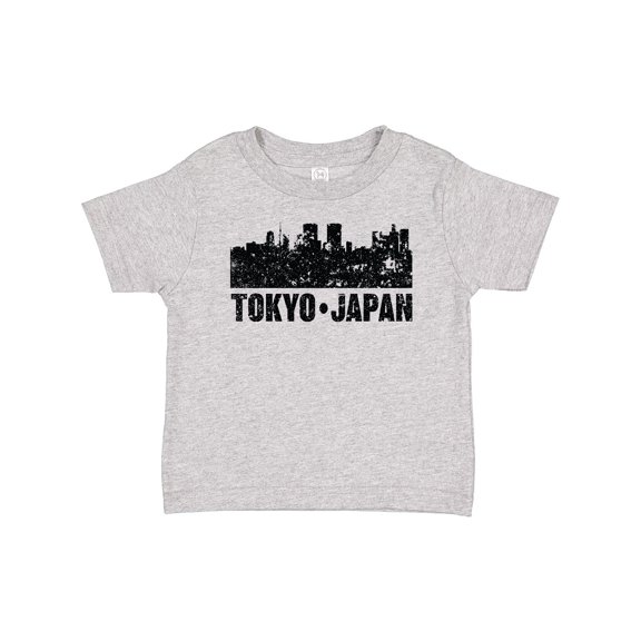Inktastic Tokyo Japan City Skyline with Grunge Boys or Girls Baby T-Shirt